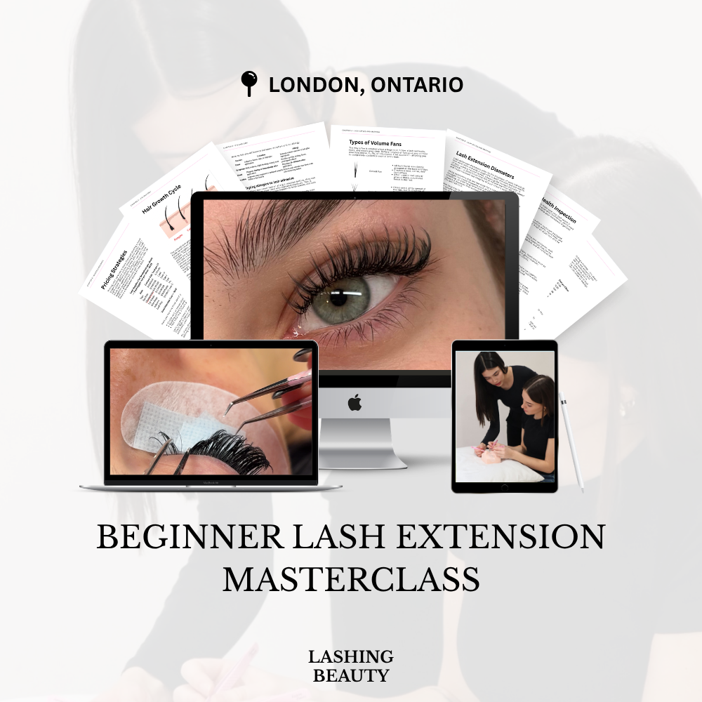 2.5 DAY BEGINNER LASH EXTENSION MASTERCLASS