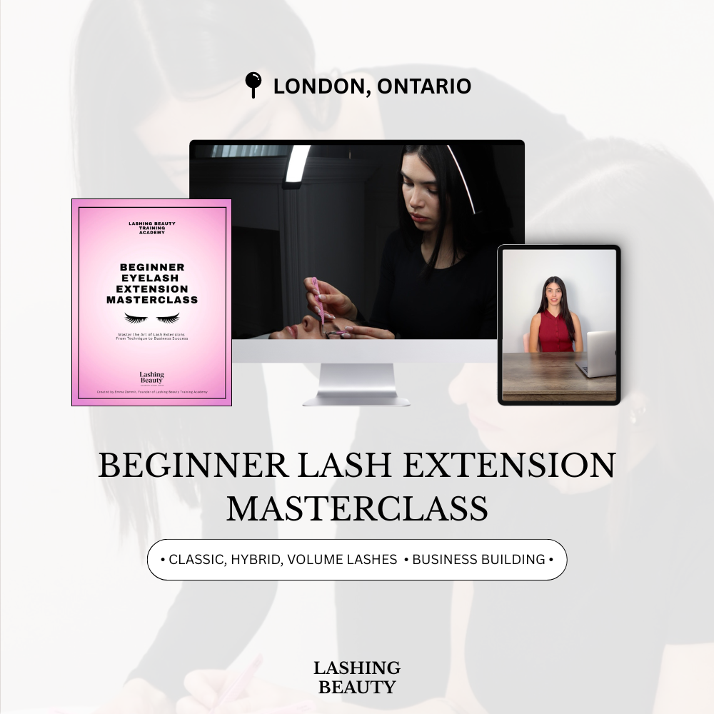 2.5 DAY BEGINNER LASH EXTENSION MASTERCLASS